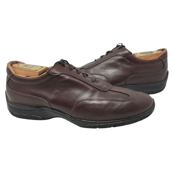 Allen Edmonds DAY TRIPPER Brown Leather CASUAL Dress Shoe Size 11 E - Picture 1 of 11
